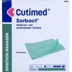 CUTIMED Sorbact Kompressen 4x6 cm 6 St