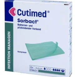 CUTIMED Sorbact Kompressen 4x6 cm 6 St