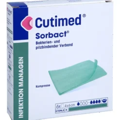 CUTIMED Sorbact Kompressen 4x6 cm 6 St