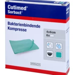 CUTIMED Sorbact Kompressen 4x6 cm 6 St