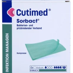 CUTIMED Sorbact Kompressen 4x6 cm 6 St