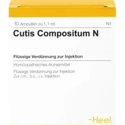 CUTIS compositum N Ampullen 1 Stück  à 10 St