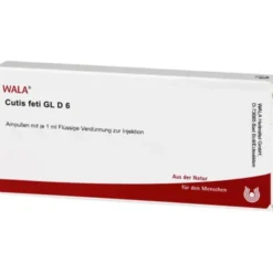 CUTIS feti GL D 6 Ampullen 10X1 ml