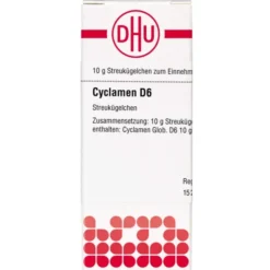 CYCLAMEN D 6 Globuli 10 g