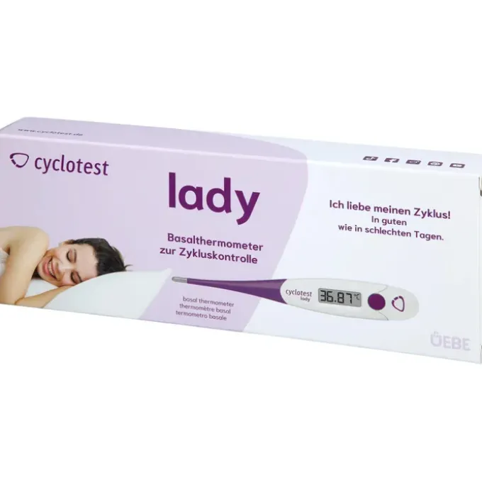 CYCLOTEST lady Basalthermometer 1 St