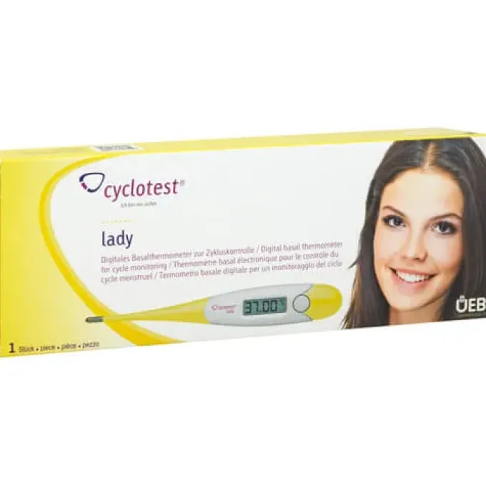 CYCLOTEST lady Basalthermometer 1 St