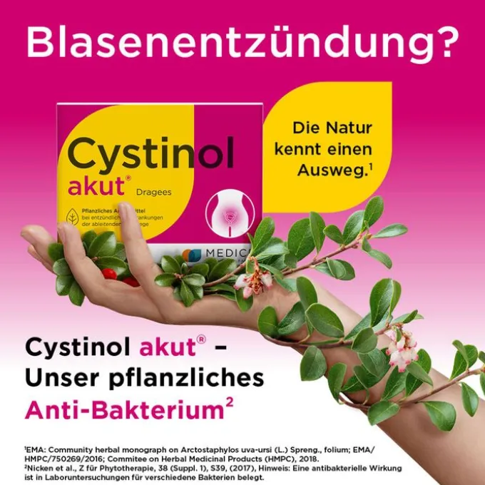 CYSTINOL akut Dragees 60 St