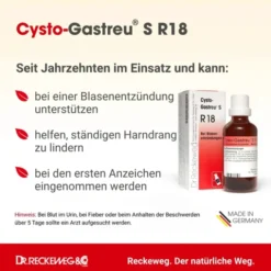 CYSTO-GASTREU S R18 Mischung 22 ml