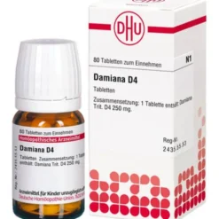 DAMIANA D 4 Tabletten 80 St