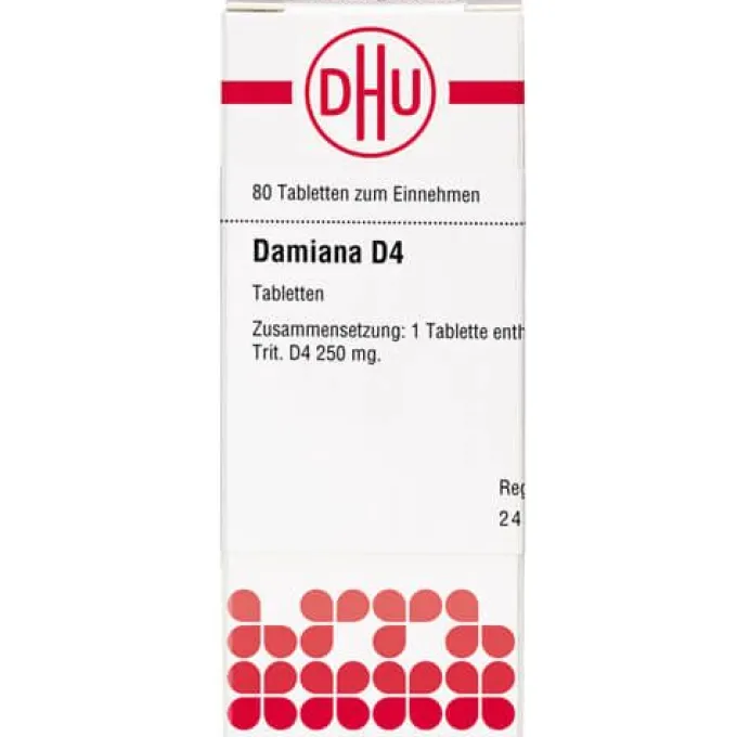DAMIANA D 4 Tabletten 80 St