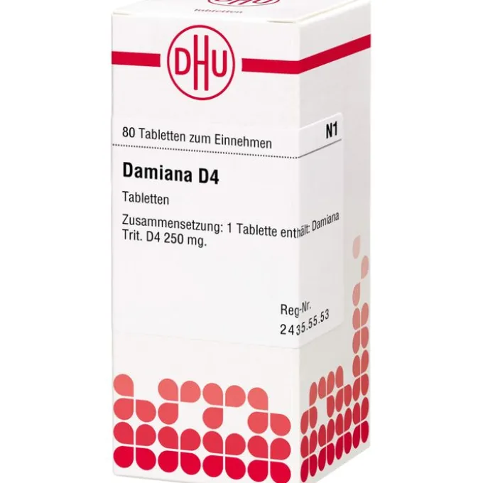 DAMIANA D 4 Tabletten 80 St