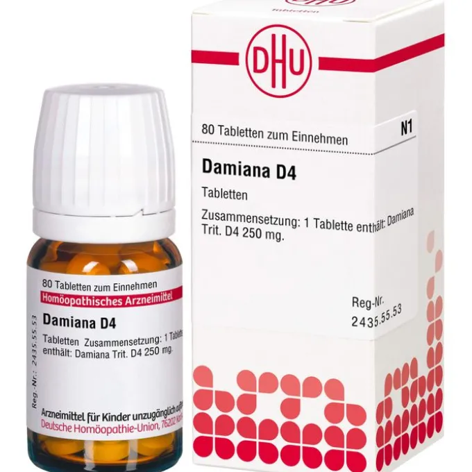 DAMIANA D 4 Tabletten 80 St