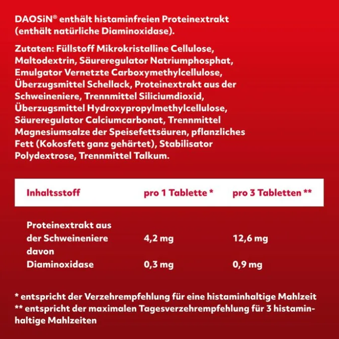 DAOSIN Tabletten 10 Stück