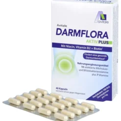 DARMFLORA Aktiv Plus 100 Mrd.Bakterien+7 Vitamine 40 Stück