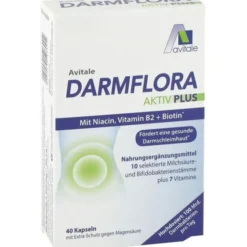 DARMFLORA Aktiv Plus 100 Mrd.Bakterien+7 Vitamine 40 Stück