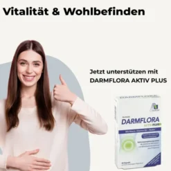 DARMFLORA Aktiv Plus 100 Mrd.Bakterien+7 Vitamine 40 Stück