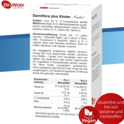 DARMFLORA plus Kinder+Familie Pulver 68 g