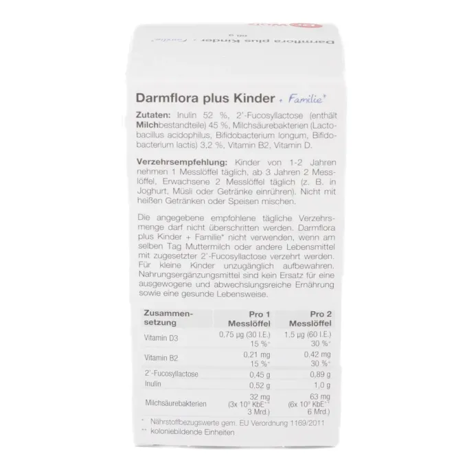 DARMFLORA plus Kinder+Familie Pulver 68 g