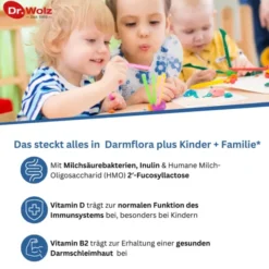 DARMFLORA plus Kinder+Familie Pulver 68 g