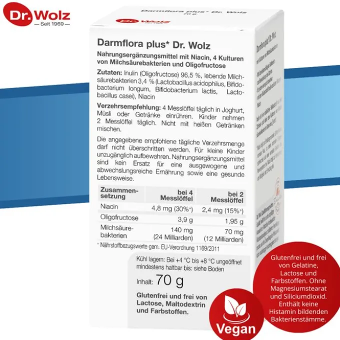 DARMFLORA plus Pulver 70 g