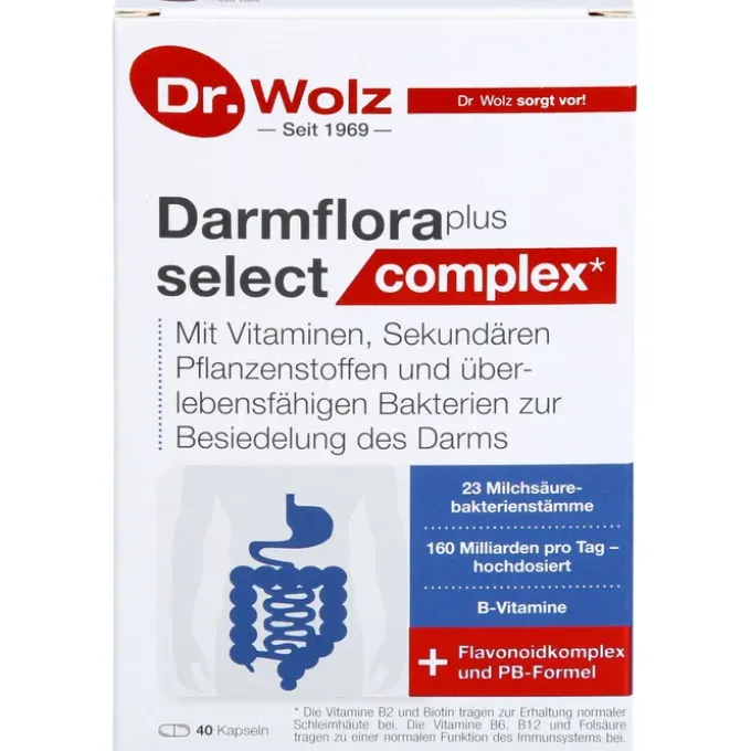 DARMFLORA plus select complex magensaftres.Kapseln 40 Stück