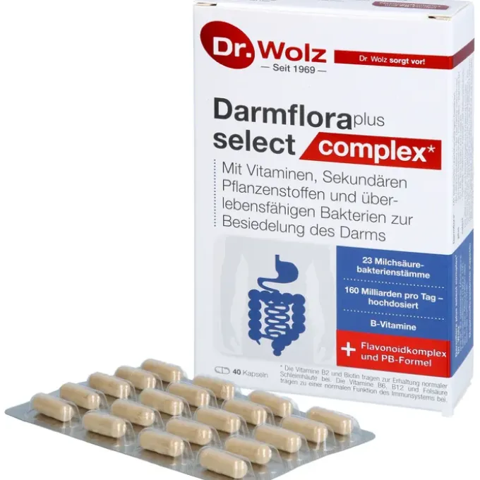 DARMFLORA plus select complex magensaftres.Kapseln 40 Stück