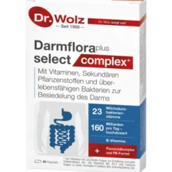DARMFLORA plus select complex magensaftres.Kapseln 40 Stück