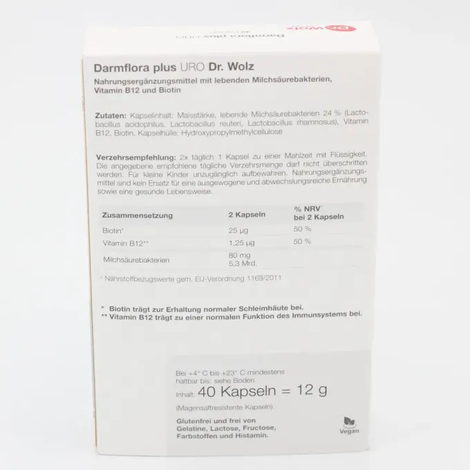 DARMFLORA plus URO Kapseln 40 Stück