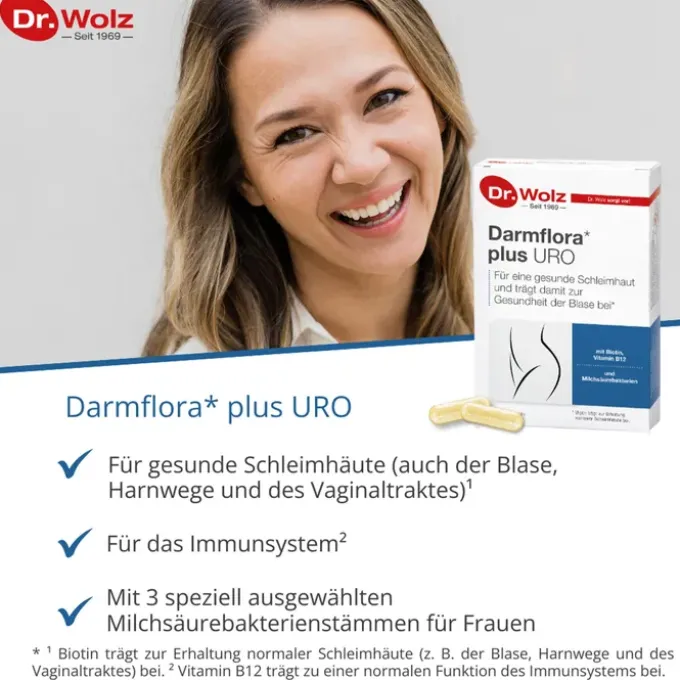 DARMFLORA plus URO Kapseln 40 Stück