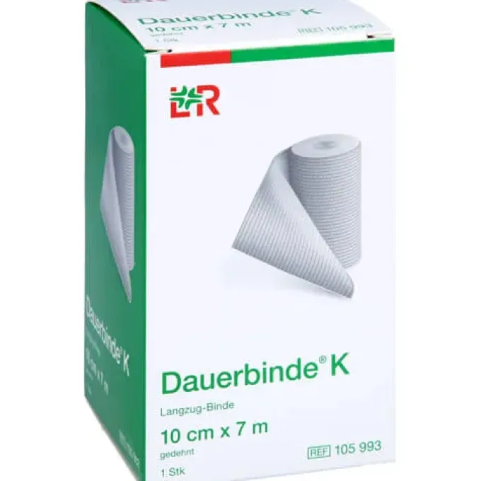 DAUERBINDE kräftig 10 cmx7 m 10 St