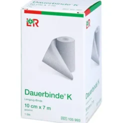 DAUERBINDE kräftig 10 cmx7 m 10 St