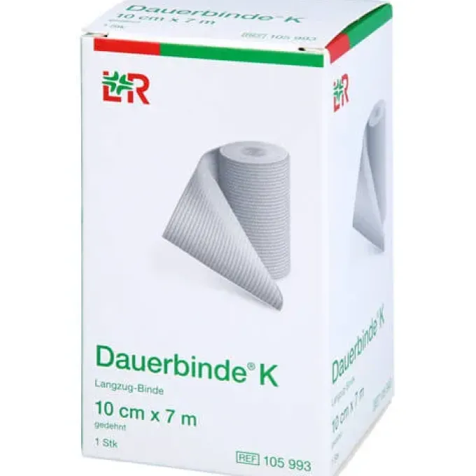 DAUERBINDE kräftig 10 cmx7 m 10 St