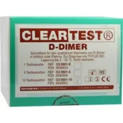 D-DIMER Cleartest Vollblut TVT LE DIC 1 St