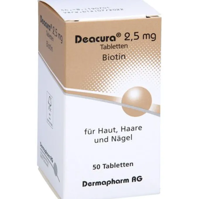 DEACURA 2,5 mg Tabletten 50 St