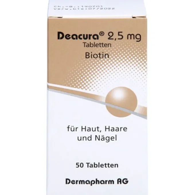 DEACURA 2,5 mg Tabletten 50 St