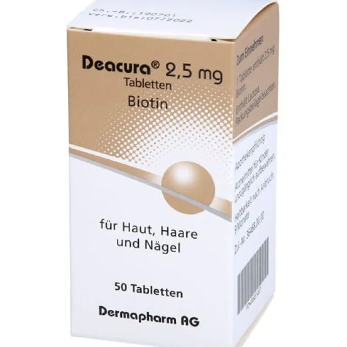 DEACURA 2,5 mg Tabletten 50 St