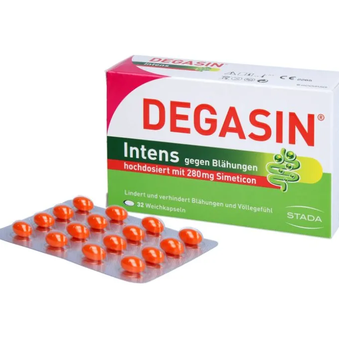 DEGASIN intens 280 mg Weichkapseln 32 St