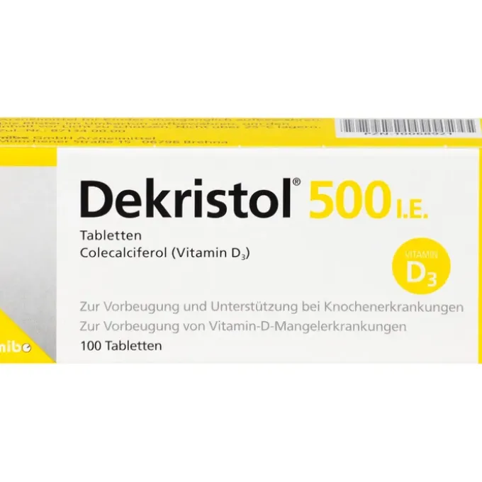 DEKRISTOL 500 I.E. Tabletten 100 St
