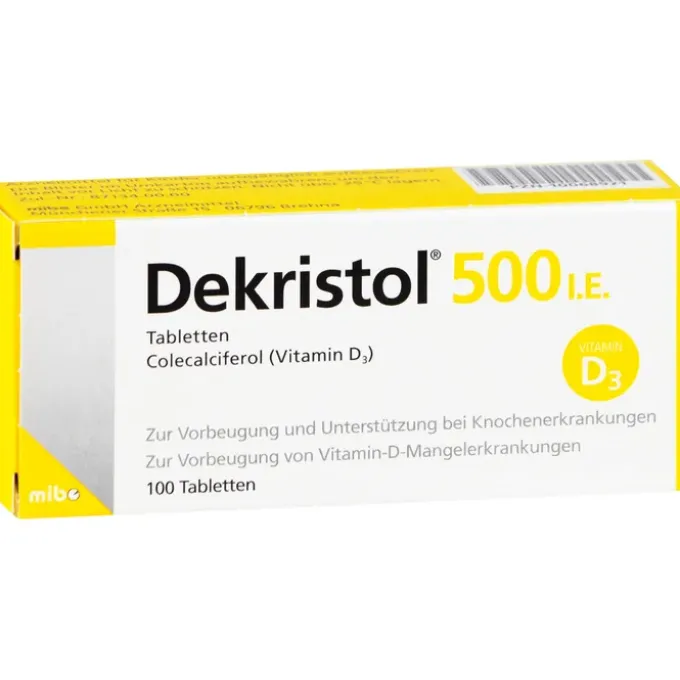 DEKRISTOL 500 I.E. Tabletten 100 St