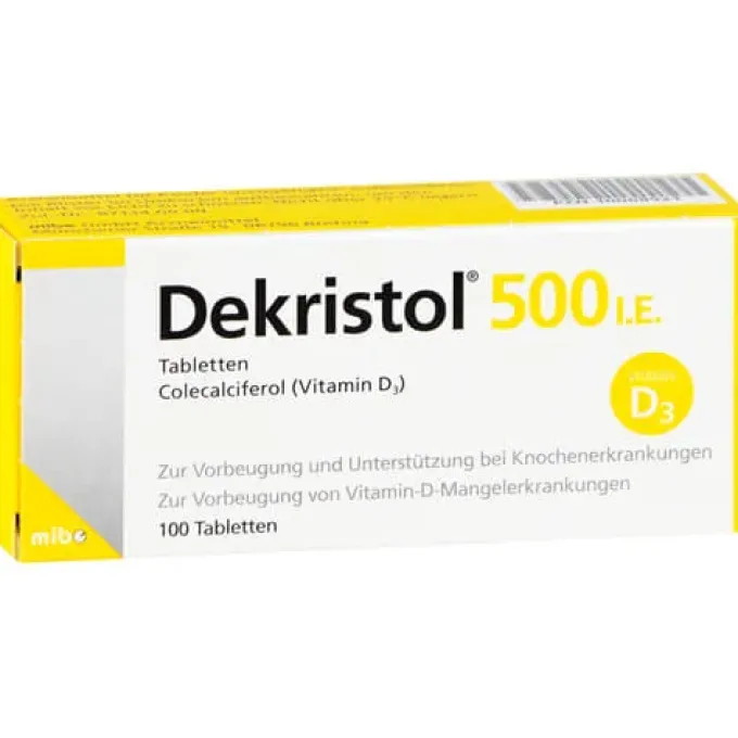 DEKRISTOL 500 I.E. Tabletten 100 St