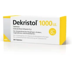 DEKRISTOL 1.000 I.E. Tabletten 200 St