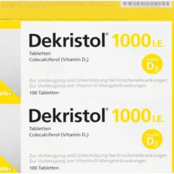 DEKRISTOL 1.000 I.E. Tabletten 200 St