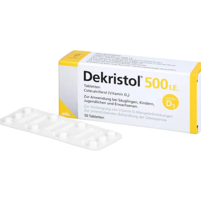 DEKRISTOL 500 I.E. Tabletten 50 St