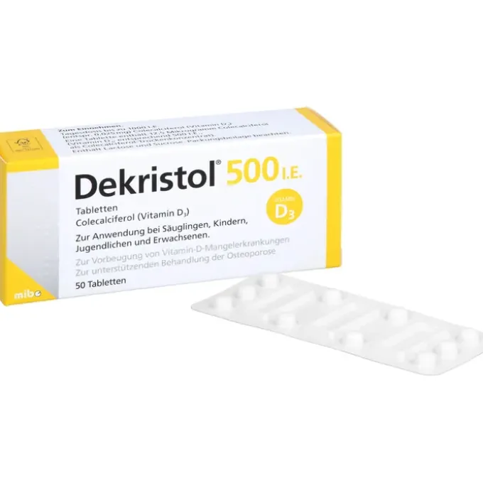 DEKRISTOL 500 I.E. Tabletten 50 St