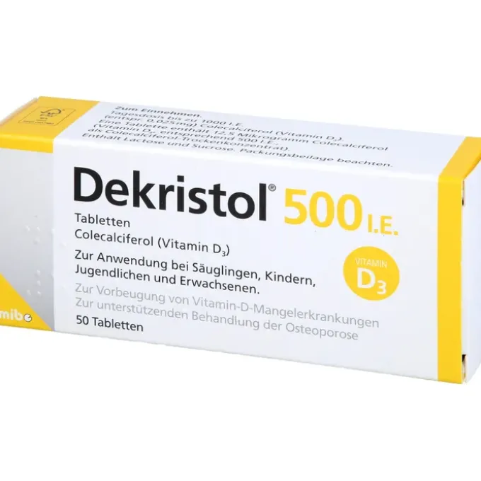 DEKRISTOL 500 I.E. Tabletten 50 St