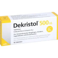 DEKRISTOL 500 I.E. Tabletten 50 St