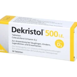 DEKRISTOL 500 I.E. Tabletten 50 St