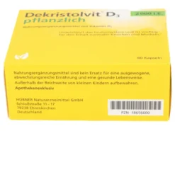 DEKRISTOLVIT D3 2000 I.E. pflanzlich Kapseln 60 Stück