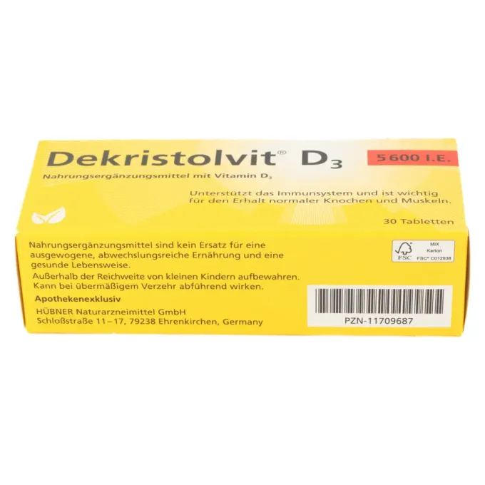 DEKRISTOLVIT D3 5600 I.E. Tabletten 30 Stück