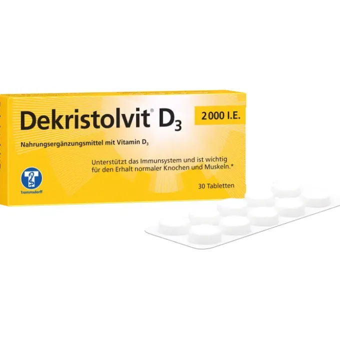DEKRISTOLVIT D3 2000 I.E. Tabletten 30 Stück
